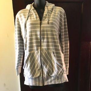 small maternity jacket sweater zip up with hood